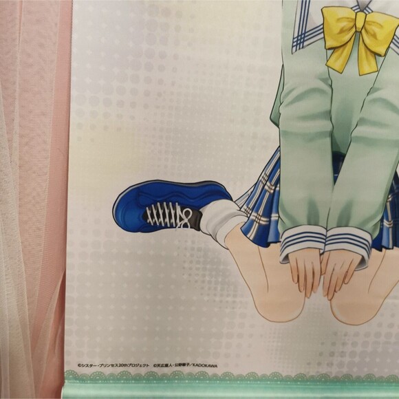 Vtuber Kaho Hanaho Anime Wall Scroll B2 Tapestry Art Poster Japan Manga Cosplay - Picture 5 of 10
